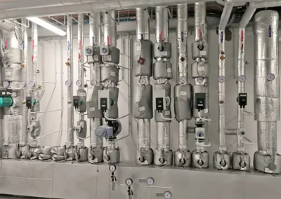 SIA-H – exchange station and hot water distributor and collector
